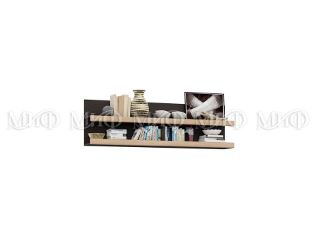 Полка Арт МДФ ПЛ-003 (Ш-1668 x В-500 x Г-266 мм)/Разные Цвета